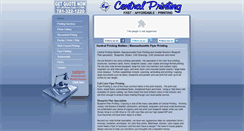 Desktop Screenshot of centralprintingmalden.com
