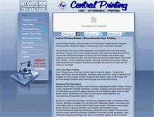 Tablet Screenshot of centralprintingmalden.com
